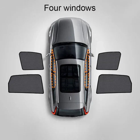 Custom-Fit Car Sun Shades